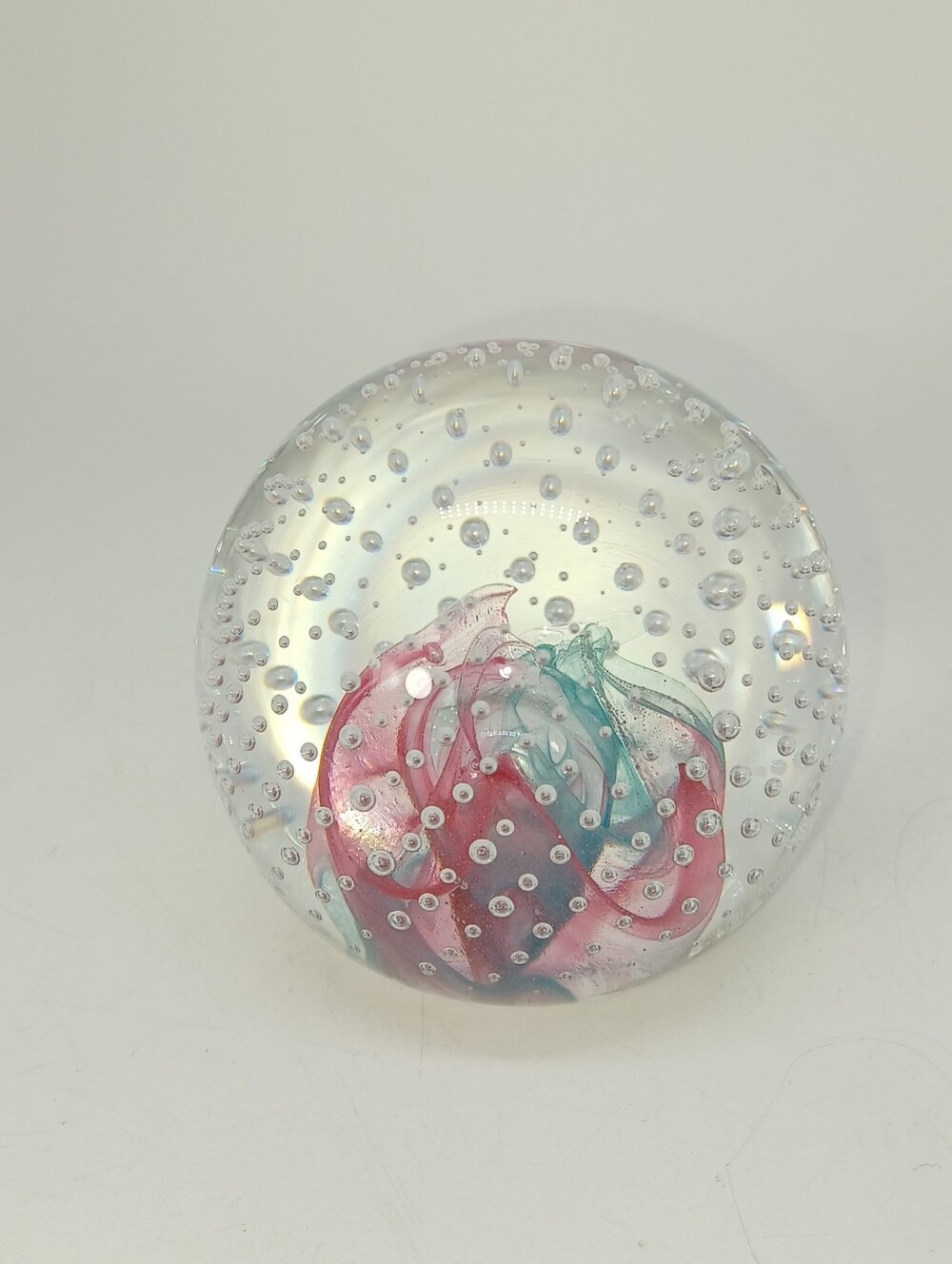 Vintage Collectable Caithness Glass Paperweight - "Reflections '91" - Collectors